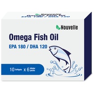 Nouvelle Omega Fish Oil (EPA180/DHA120)