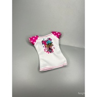 Free Shipping Over 58 Yuan Bapyrene Doll Clothes Single Piece Top Dress Up Doll Clothing Jacket Vari