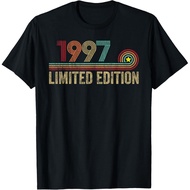Men's cotton T-shirt Retro 26 Years Vintage 1997 Limited Edition 26th Birthday T-Shirt