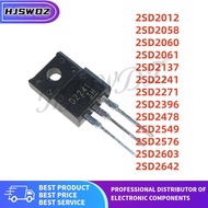 10Pcs TO-220F 2SD2012 2SD2137 2SD2058 2SD2576 2SD2642 2SD2060 2SD2549 2SD2396 2SD2061 2SD2271 2SD247