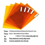 Polyimide Film Sheet 0.05mm Test Cut Imine 0.075 PI 0.1mm