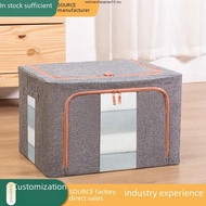 66L Storage Box Foldable  Box Steel Frame Detachable Storage Box clothes organization