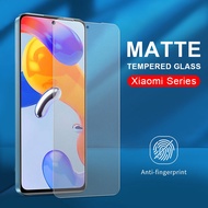 Xiaomi Redmi Note 12 12S 11 11S 10 Pro 5G Mi 11 Lite 11T Poco M3 M4 F2 F3 X3 Pro NFC Matte Tempered Glass Full Screen Protector
