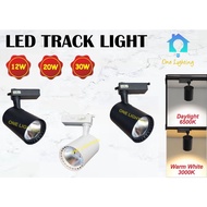 Lampu Track Light Led Track Spot Light 12W 20W 30W | Black White | Warm White Daylight