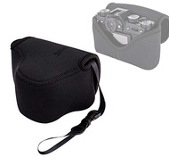 JJC Black Ultra Light Neoprene Camera Case, Compatible with X-E4 X-T30 II X-T30 X-T20 X-T10 +Short P