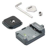 Arca Swiss Quick Release Plate Camera Base Plate Adapter Arca Swiss Plate Peak Design with 1/4“ & 3/