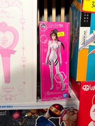 (荃灣Dpark商場2樓2027鋪門市現貨）BANDAI 一番賞 Evangelion 新世紀福音戰士 D賞 真希波 白色作戰服ver.