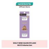 DOLLY WINK Salon Eye Lash No.12 (Suitable For Daily Usage, Reusable) 2s (Expiry: May'2026)