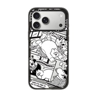 CASETiFY | BLACK CARTOON [Zone] For iPhone Samsung Authentic