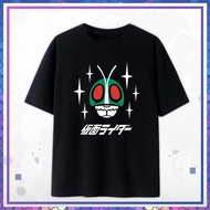 MASKED RIDER →อะนิเมะ KAMEN RIDER เสื้อยืดแขนสั้นผู้ชายและผู้หญิงย้อนยุคญี่ปุ่นเป็นที่นิยมและไม่เป็น