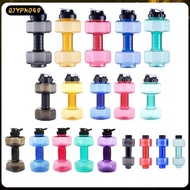 [qjypno49] Sport Bottle 550-2600 Ml, Fitness Training in The Form of A Dumbbell, Exercise of Gymnast