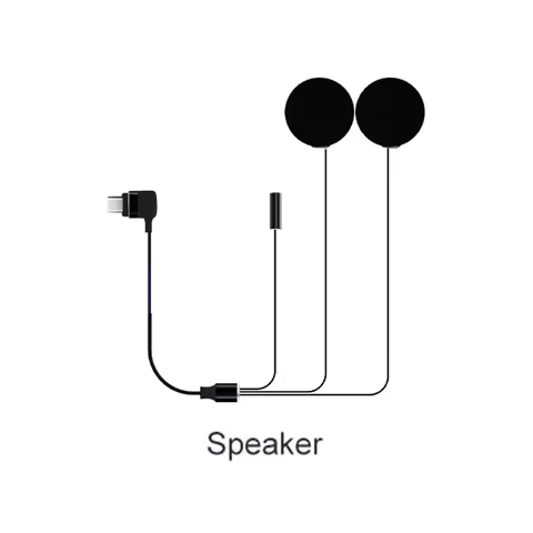 Fodsports Speaker only suit for M1-S Pro Motorcycle Helmet Bluetooth Headset Intercom,Mini Interface