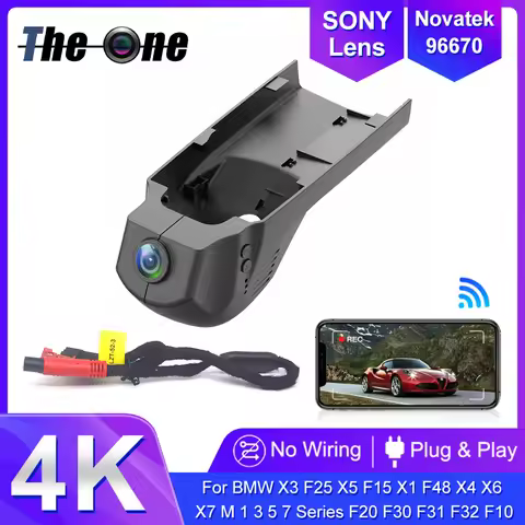 New 4K 2160P Car DVR Dash Cam Camera For BMW X3 F25 X5 F15 X1 F48 X4 X6 X7 M 1 3 5 7 Series F20 F30 