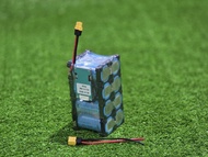 แบตลิเธียม 8s 24v (แพ็ค4x2) 25.6v- 29.2v 6000mah. แบต+ชุด​ชาร์จ​ LiFePO4 32650​ 32700​ แบตเตอรี่​​ 6