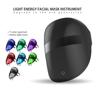Advanced Photon LED Therapy Facial Mask 7 Colors Light Therapy Mask for Skin Rejuvenation Repair Ski
