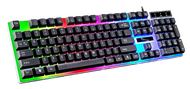 ชุดคีย์บอร์ดและเมาส์ ไฟสีรุ้ง LIMEIDE GTX300 Gaming Keyboard mouse Rainbow RGB LED G21