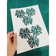 CUSTOM SIZE A4, A5, A6 PLASTIC PAPER CARD CUSTOM STENCIL MOLD