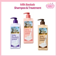 [Milk Baobab] Shampoo, Treatment 500ml/1000ml