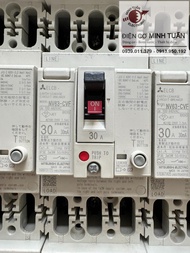 Aptomat chống giật Mitsubishi ELCB 30A dòng rò 30mA