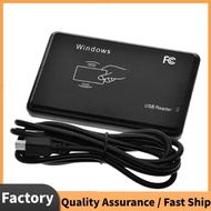 USB RFID Reader 125khz EM4100 ID Contactless Sensitivity Smart Card Reader TK4100 Support Window Sys