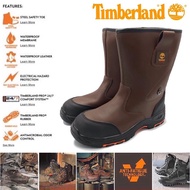 Mend Safety Timberland  4000 series Men Safety High Cut Slip On 4666 /Black Hammer Safety Boots