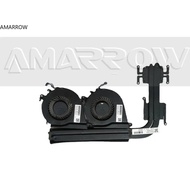 FZ Original Laptop Heatsink and Fan for HP 15-AX 15-BC TPN-Q173 GTX950 GTX1050 860348-001