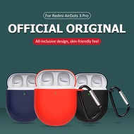 Soft Silicone Case TWS Xiaomi Buds 3 Pro / Redmi Airdots 3 Pro / Poco Buds Pro + carabiner