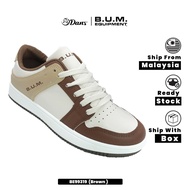 Dans X BUM Equipment Kasut  Sneaker Kasual Wanita / Perempuan - Coklat / Putih BE99319 / BE99320