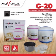 Rice Cooker Magic com/ Advance G-20 1.8 Lt Rice Cooker/