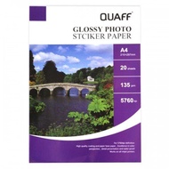 ❡ ♻ ▏ ✹ QUAFF Photo Sticker, photo paper sticker