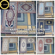 Karpet L Shape Velvet Kitchen Mat / Rugs / Floor mats / Carpets / Door mats