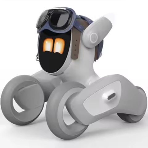 Intelligent AI Robot Dog Electronic Pet Interactive Companion Robot for Home Entertainment