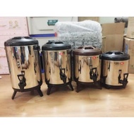 3-layer hot and cold milk tea brewer, sizes 6 liters, 8 liters, 10 liters, 12 liters