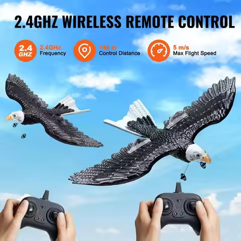 EPP Foam RC Eagle Aircraft Fighter RC Drones Gravity Sensing Eagle RC Flying Toys Rechargeable Durab