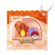 Pokémon 30th Anniversary × Komeda Coffee Charm 🍩 Ditto × Charmander Bean Snack Style Keychain 🎉❤️