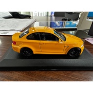 Out of Print Mini Cut Minichamps BMW BMW 1er M Coupé 1: 43 Alloy Car Model Almost Rare Orange