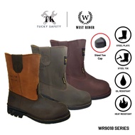 WR 9018 SERIES WEST RIDER SAFETY BOOT / KASUT SAFETY KERJA / LEATHER SAFETY BOOT HEAVY DUTY SAFETY B