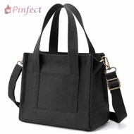 XD Pinfect Fashion Simple Solid Color Crossbody Bag Women Shoulder Bag Travel Shopping Casual Canvas Sling Bag Handbag 41