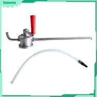 Sunnoony Drum Rotary Hand Pump Engine Oil Aluminum Hand Crank Heating Oil Transfer Pump