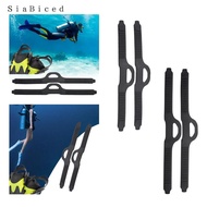 [Homyl1] Fin Straps Replacement Fin Straps with Quick Release Buckles Diving Fin Straps for Scuba Di