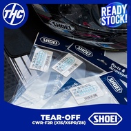 NEWEST TEAR OFF SHOEI X15 XSPR PRO Z8 TEAROFF CWR F2