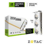 ZOTAC GAMING GeForce RTX 5070 Ti SOLID CORE 16GB GDDR7 OC White Edition VGA Card การ์ดจอ As the Pict