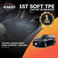 Karso Karpet Kereta Car Mat Toyota Noah/Voxy Non-Hybrid (7 Seater) (2022-Present)