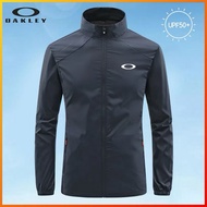 Oakley Breathable Men's Jacket Casual Standing Collar Skin Windbreaker Summer Thin Section Fishing S