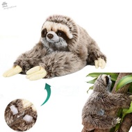 AUGUSTINA Stuffed Sloth Toy Birthday Kids Toy Cute Three Toed Real Life Cuddly Soft Plush Sloth
