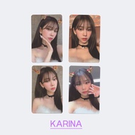 4-16pcs/set PINK CHRISTMAS Photocards NINGNING KARINA GISELLE WINTER Lomo Cards Kpop Postcards  On S