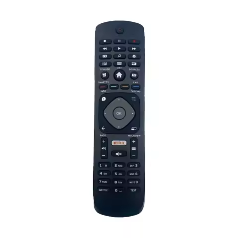 New Replacement Remote Control for Philips TV with Netflix HOF16H303GPD24 398GR08B Philips TV Remote