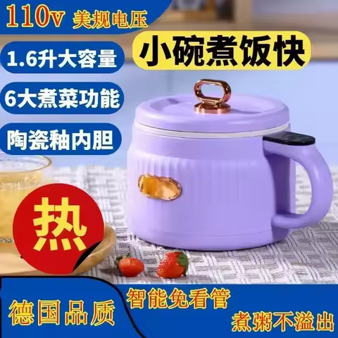 110v export Small appliance mini electric cooker multi-function household dormitory instant noodle c