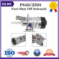 Fuel Shut Off Solenoid 12V Flameout Valve 1E369-60011 PS45CZ393 For Kubota V2607 V3307 Linde 1219 EC