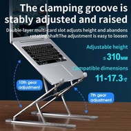 Foreign Trade Metal N8 Laptop Stand Aluminum Alloy Double Layer Laptop Stand Foldable Lifting Heat D